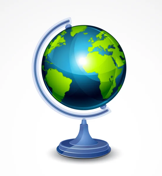 Globe illusztráció — Stock Vector