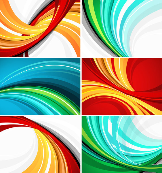 Colour vector backgrounds
