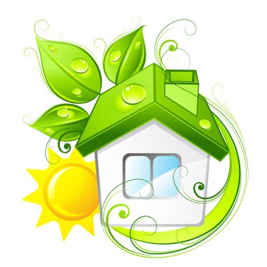 Green house clipart