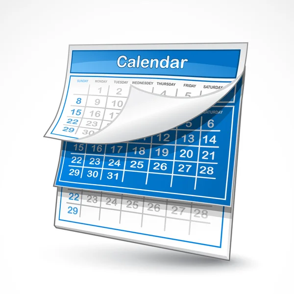 Calendars — Stockový vektor