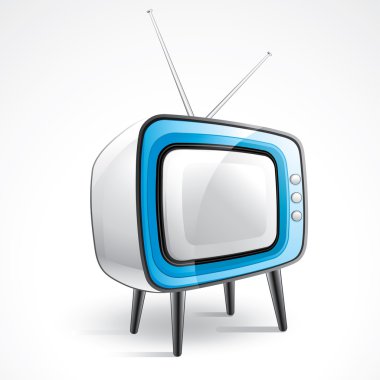 Retro TV clipart