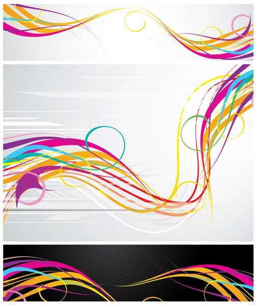 Fond abstrait couleur — Image vectorielle