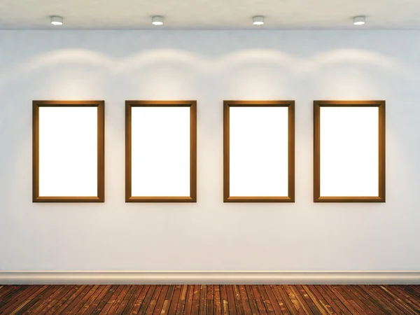 3d render of empty room — Stock Photo, Image