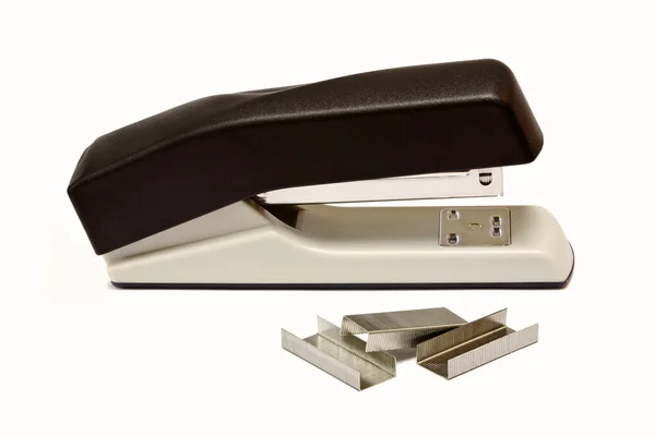 stock image Stapler and staples