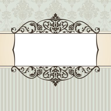 Vintage frame clipart