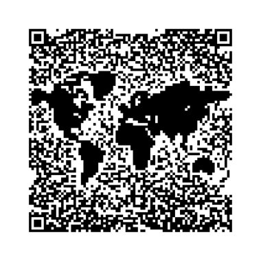 QR code World map clipart