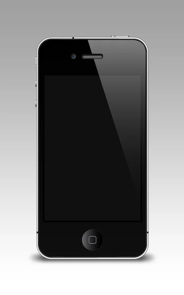 Telefone moderno no fundo — Fotografia de Stock