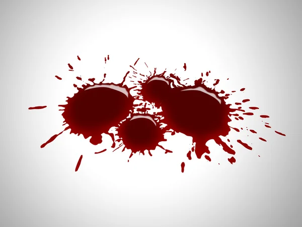 Bloed druppels — Stockfoto