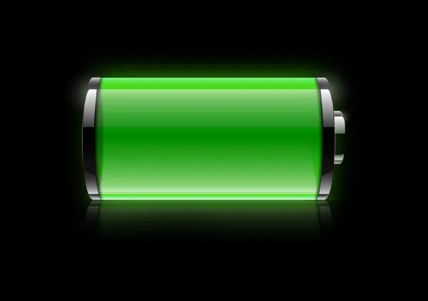 Bateria cheia — Fotografia de Stock