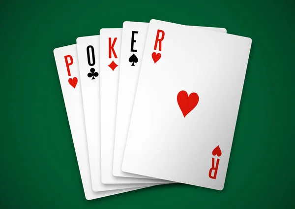 Kaarten poker — Stockfoto