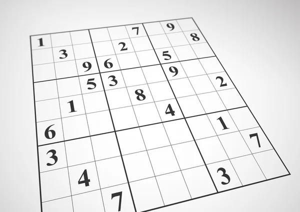 Sudoku. —  Fotos de Stock