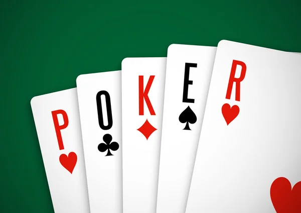 Pokerkarten — Stockfoto