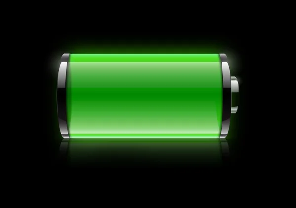Battery full — Stock Photo, Image
