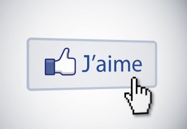 J'aime button clipart