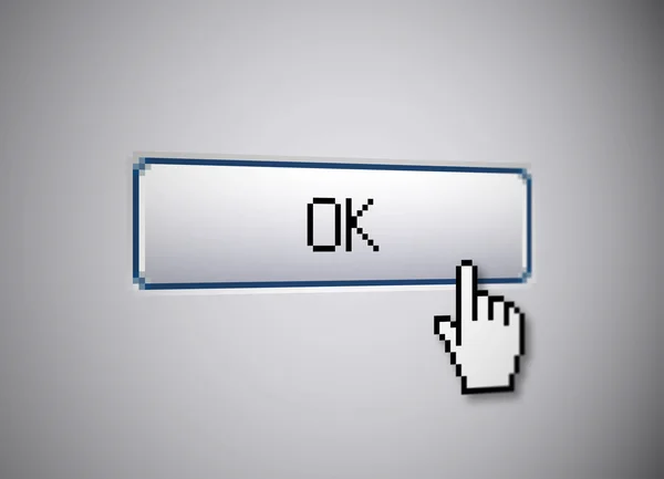 OK button — Stock Photo, Image