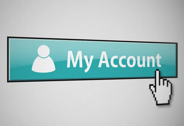 My account button — Stock Photo, Image