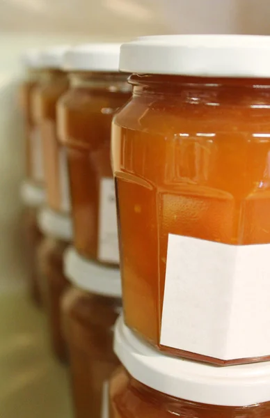 Stock image Jam jars