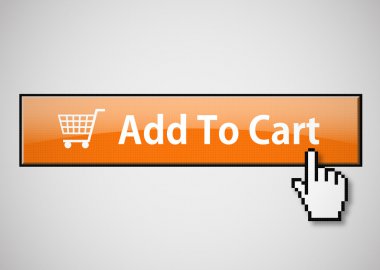 Add to cart button clipart