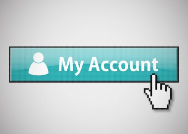 My account button clipart