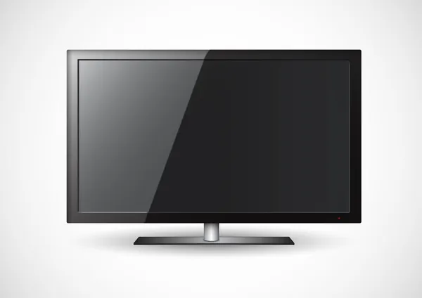 Plochá obrazovka TV — Stockový vektor