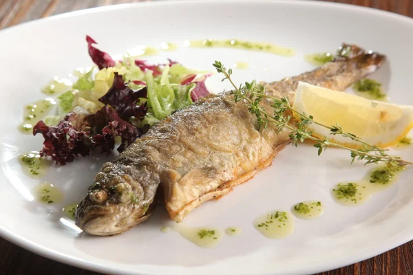 stock image Tasty food on a plate