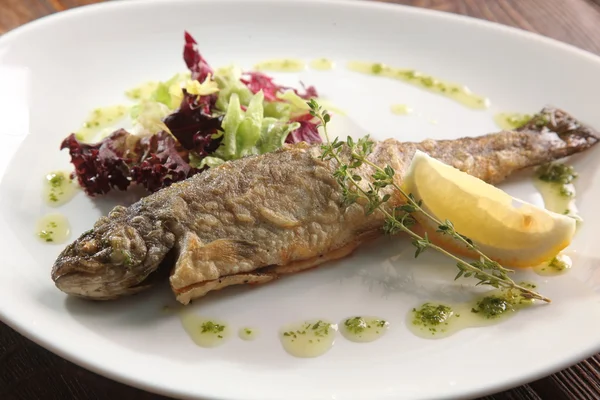 stock image Tasty food on a plate