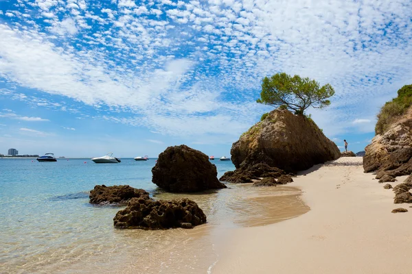 Bella spiaggia di Setubal in Portogallo — Foto Stock