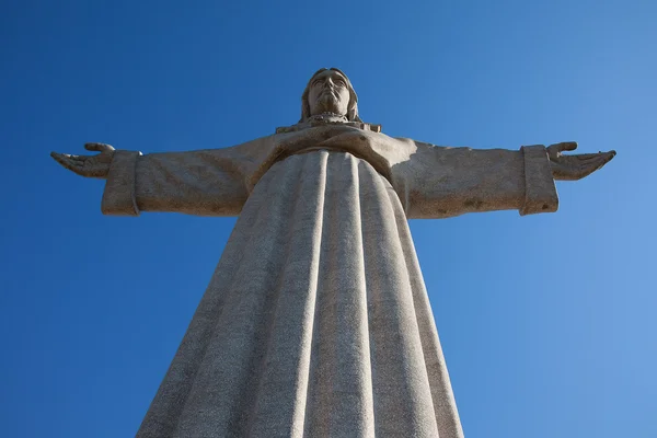 stock image Jesus Christ monument in Lisbon, Portugal