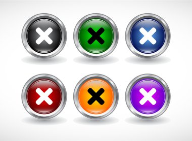 Buttons for web. Vector. clipart