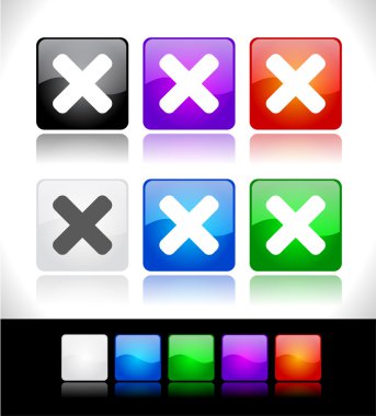 Buttons for web. Vector. clipart