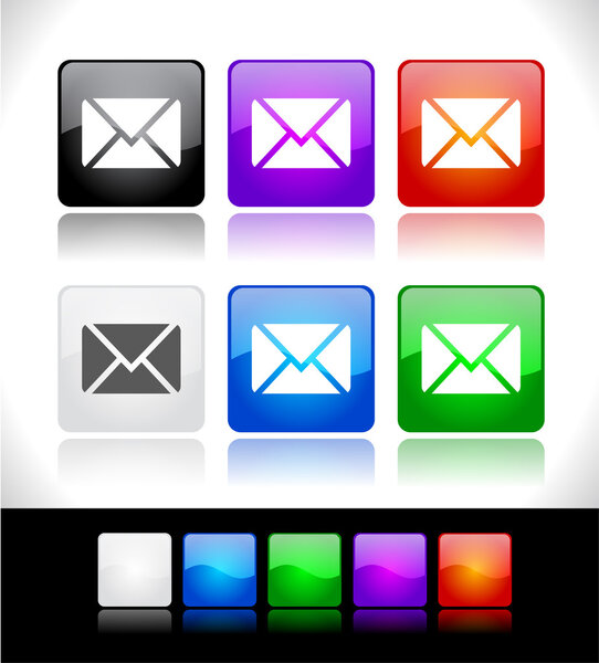 Кнопки для паутины. Вектор
.