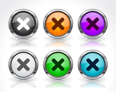 Buttons for web. Vector. clipart