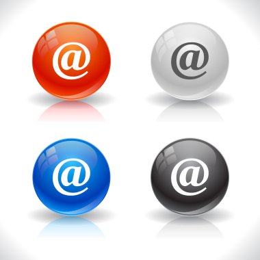 Buttons for web. clipart