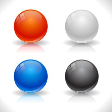 Buttons for web. clipart