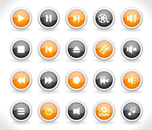 Медиа-кнопки
.