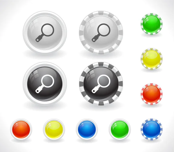 Buttons for web. — Stock Vector