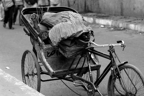 Рикші — стокове фото