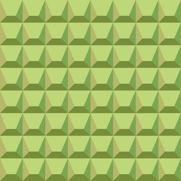 Vzor zelené bloky — Stockový vektor