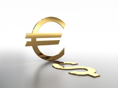 euro ve dolar işareti