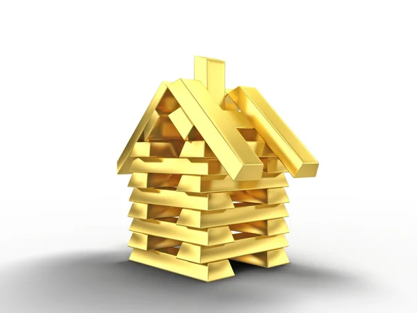 Goldenes Haus — Stockfoto