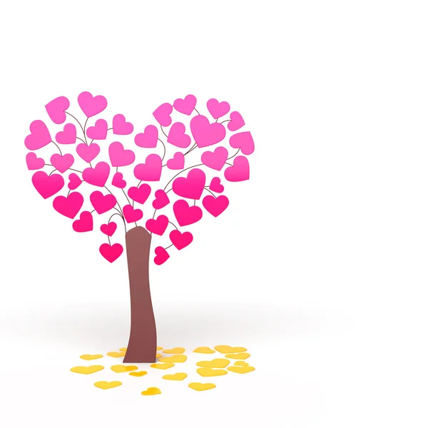 Träd av kärlek — Stockfoto