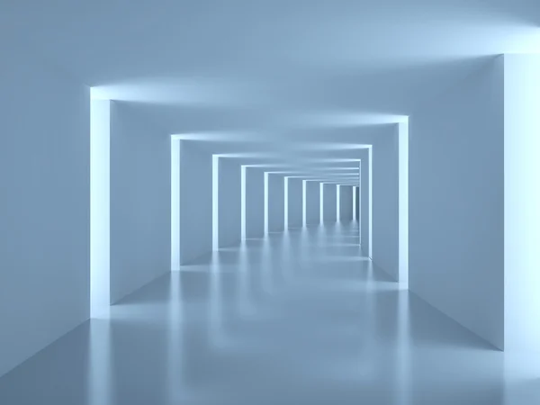 Empty corridor. Abstract interior — Stock Photo, Image