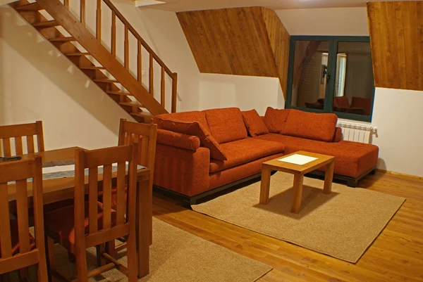 oturma odası ve merdiven