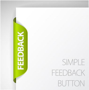 Feedback sticker clipart