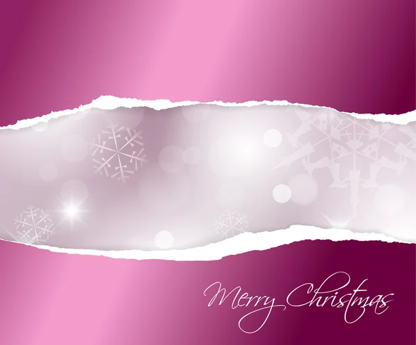 矢量圣诞节紫色背景 — 图库矢量图片#