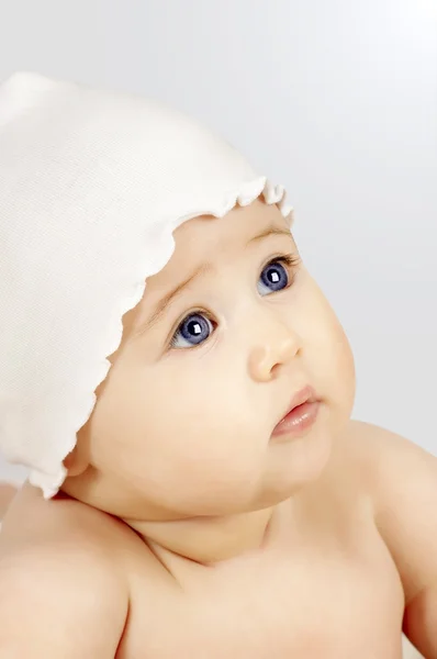 Krásný usměvavý miminko — Stock fotografie
