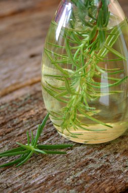 Rosemary and Oil clipart