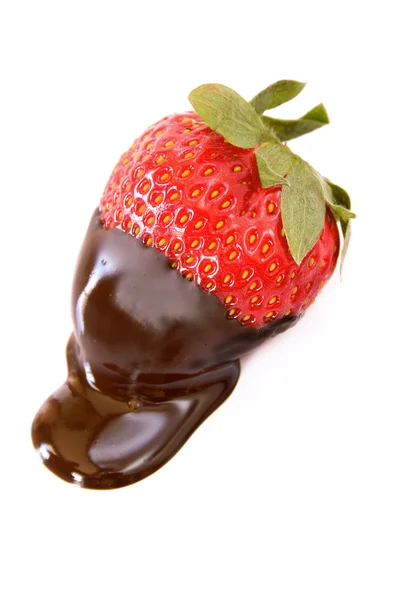 Strawberry with Chocolate — Stock Photo, Image