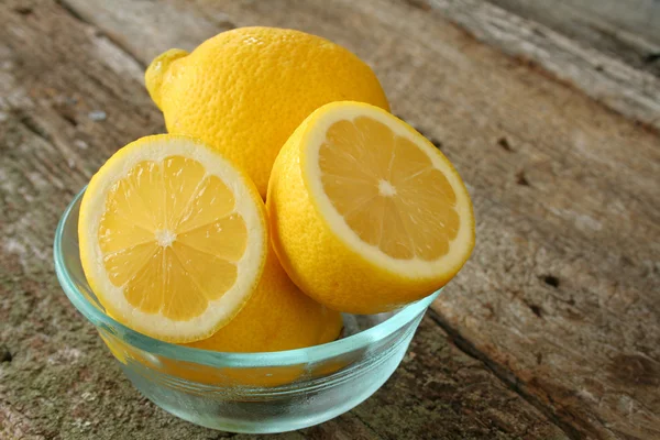 Mísa citronů — Stock fotografie