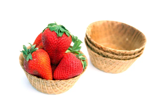 신선 한 딸기 — 스톡 사진